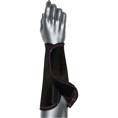 Kut Gard&reg; 2-Ply Cane Mesh Sleeve, Nylon, 9", ASTM ANSI Level A4, Black Helyx Safety & Industrial Supplies
