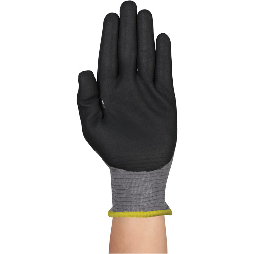 HyFlex&reg; 11-584 Cut-Resistant Gloves, Size 5/2X-Small, 21 Gauge, Foam Nitrile Coated, HPPE/Intercept Shell, ASTM ANSI Level A6/EN 388 Level F Helyx Safety & Industrial Supplies