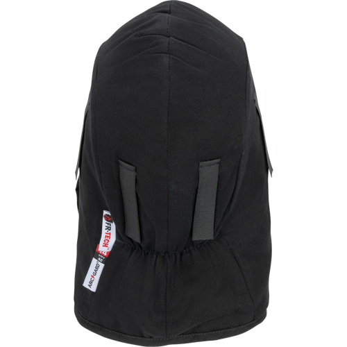 Pioneer 766A Flame-Resistant Quilted Hard Hat Liner with Detachable Mouthpiece, Black/Grey, Cotton/FR-Tech&reg;/Modacrylic/Nylon Helyx Safety & Industrial Supplies