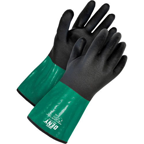 Chemical-Resistant Gloves with Cut-Resistant Lining, Size 6/X-Small, 12" L, PVC Helyx Safety & Industrial Supplies