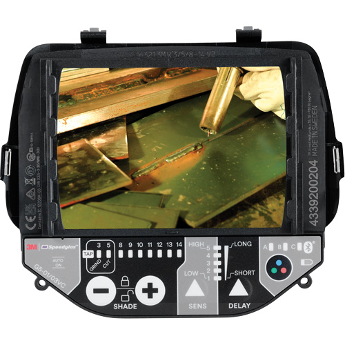 Speedglas G5 Auto-Darkening Variable Colour Filter, 2-4/5" W x 4-1/4" H Viewing Area, For Use With G5-01 and G5-03 helmets Helyx Safety & Industrial Supplies
