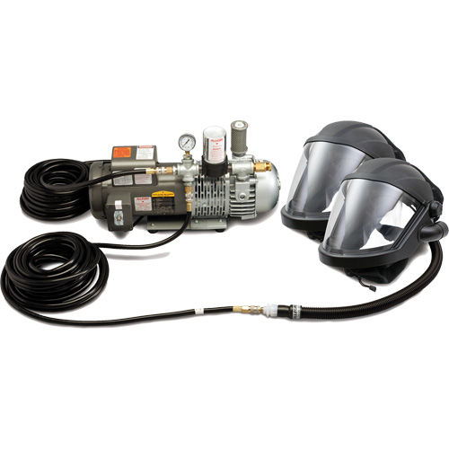 2-Worker MAXSHIELD&reg; Supplied Air Shield System Helyx Safety & Industrial Supplies
