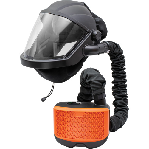 PEAKAIR MAXSHIELD&reg; Powered Air-Purifying Respirator with Blower kit, Facepiece Respirator, Lithium-Ion Battery Helyx Safety & Industrial Supplies