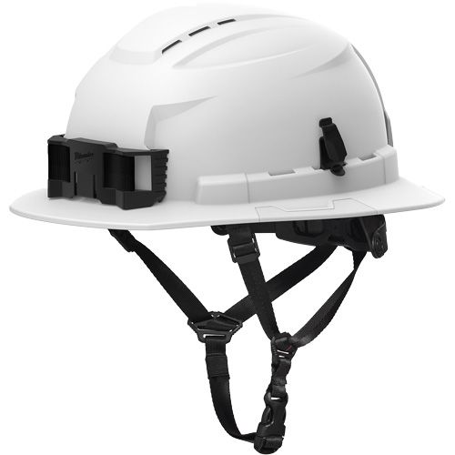 Casque de s&eacute;curit&eacute; &agrave; bordure complet BOLT, R&eacute;pond aux normes CSA type 2, Suspension Rochet, Ventil&eacute; Helyx Safety & Industrial Supplies