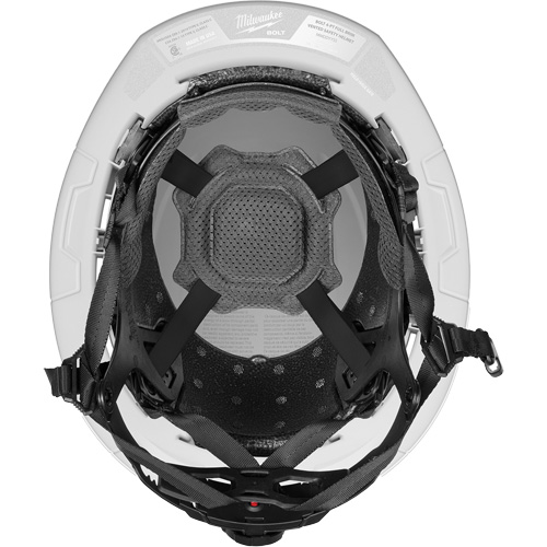 Casque de s&eacute;curit&eacute; &agrave; bordure complet BOLT, R&eacute;pond aux normes CSA type 2, Suspension Rochet, Ventil&eacute; Helyx Safety & Industrial Supplies