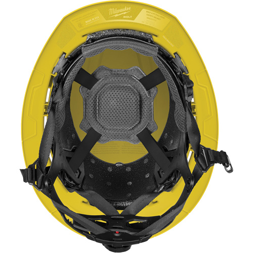 BOLT Full Brim Safety Helmet, Meets CSA Type 2, Ratchet Suspension, Non-Vented Helyx Safety & Industrial Supplies