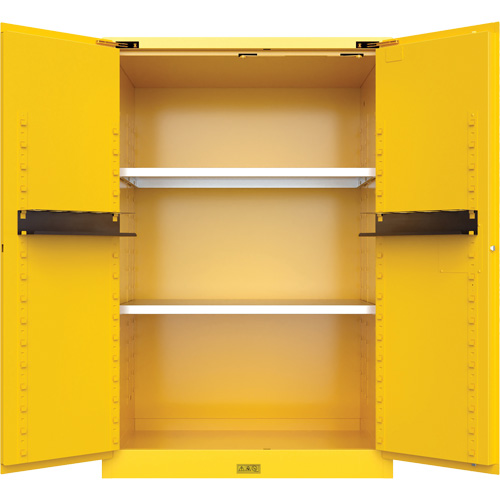 Armoire de s&eacute;curit&eacute; pour produits inflammables Utili-Guard+, 45 gal., 2 Porte(s), 43" La x 65" h x 22" p Helyx Safety & Industrial Supplies