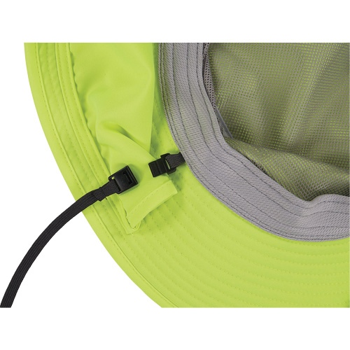 Chill-Its 8934 Ranger Hat with Neck Shade, Large/X-Large, Hi-Vis Lime Helyx Safety & Industrial Supplies