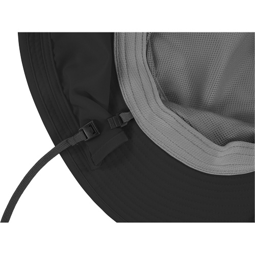 Chapeau de garde forestier 8934 Chill-Its avec prot&egrave;ge-nuque, petit/moyen, Noir Helyx Safety & Industrial Supplies