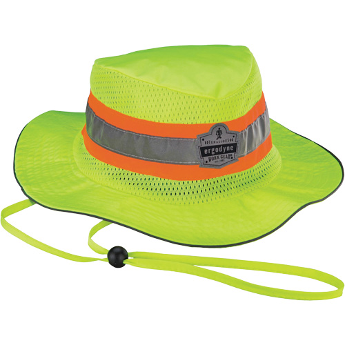GloWear 8935 Ranger Sun Hat, Small/Medium, High Visibility Lime-Yellow, Polyester Helyx Safety & Industrial Supplies