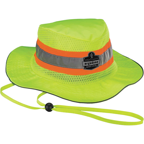 Chill-Its 8935MF Cooling Microfibre Ranger Sun Hat, Small/Medium, Hi-Vis Lime Helyx Safety & Industrial Supplies
