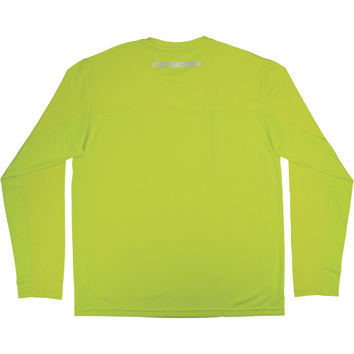 Chill-Its 6689 Cooling Long Sleeve Sun Shirt with UV Protection, High-Visibility Lime-Yellow, Small Helyx Safety & Industrial Supplies