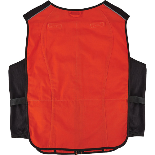 Chill-Its 6255 Lightweight Phase Change Cooling Vest (Vest Only), Large/X-Large, Orange Helyx Safety & Industrial Supplies