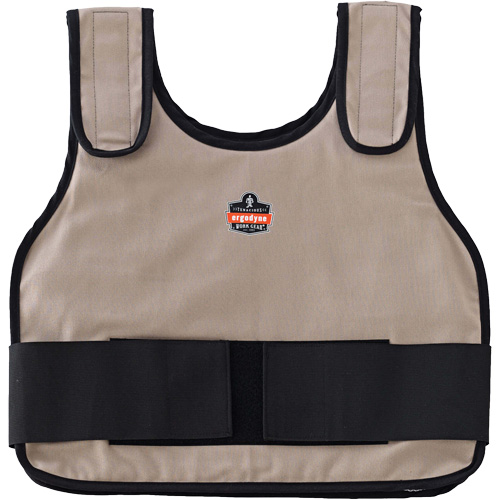 Chill-Its 6235 Standard Phase Change Cooling Vest, Small/Medium, Khaki Helyx Safety & Industrial Supplies
