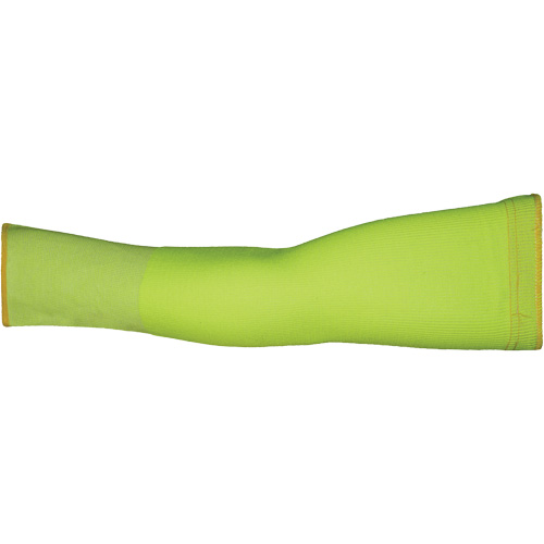 Max Cut Resistant Sleeves - Small, TenActiv, 12", ASTM ANSI Level A9, High Visibility Lime Helyx Safety & Industrial Supplies