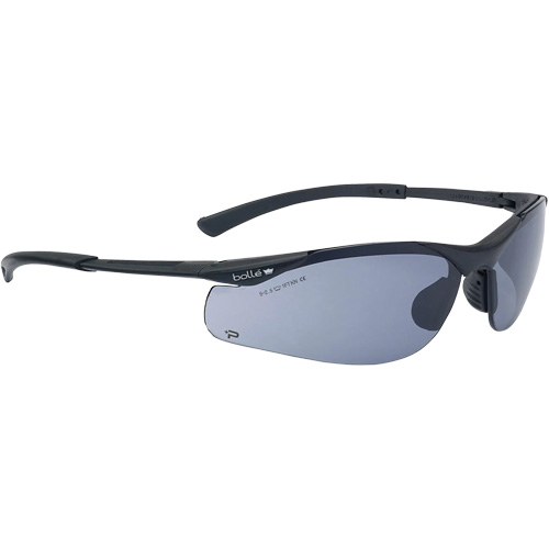 Lunettes de s&eacute;curit&eacute; Contour BSSI, Lentille Brun/Fum&eacute;e, Antibu&eacute;e/Anti-&eacute;gratignures, ANSI Z87+ Helyx Safety & Industrial Supplies