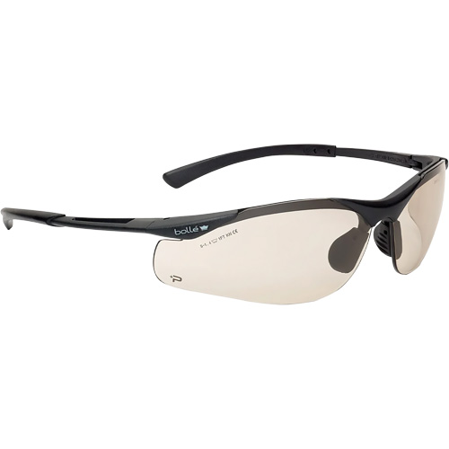 Lunettes de s&eacute;curit&eacute; Contour BSSI, Lentille Brun/Cuivre, Antibu&eacute;e/Anti-&eacute;gratignures, ANSI Z87+ Helyx Safety & Industrial Supplies