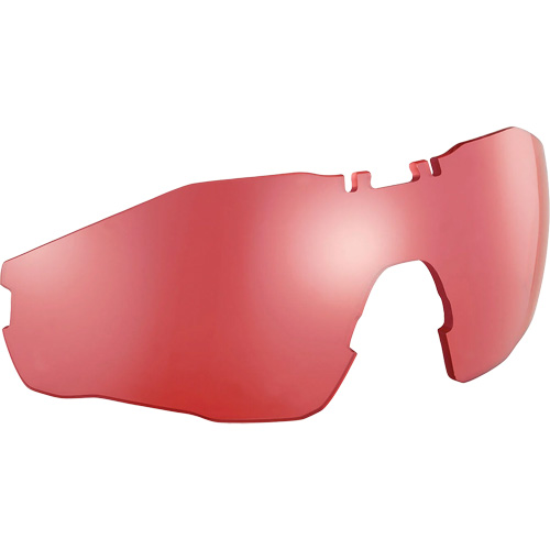Lentille de rechange pour lunettes de s&eacute;curit&eacute; MY6, Antibu&eacute;e/Anti-&eacute;gratignures, SCT-Vermillion, MY6 Helyx Safety & Industrial Supplies