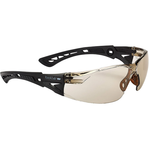 Lunettes de s&eacute;curit&eacute; Rush + Petit BSSI, Lentille Cuivre/Brun, Antibu&eacute;e/Anti-&eacute;gratignures, ANSI Z87+ Helyx Safety & Industrial Supplies