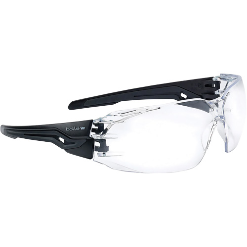 Lunettes de s&eacute;curit&eacute; BSSI Silex+, Lentille Transparent, Antibu&eacute;e/Anti-&eacute;gratignures, ANSI Z87+ Helyx Safety & Industrial Supplies