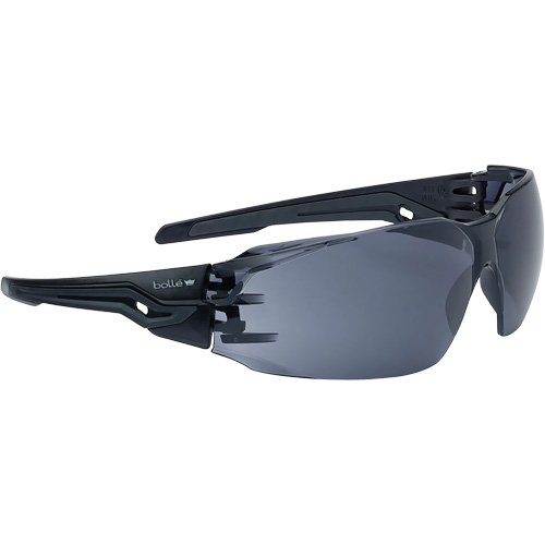 Lunettes de s&eacute;curit&eacute; BSSI Silex+, Lentille Fum&eacute;e/Gris, Antibu&eacute;e/Anti-&eacute;gratignures, ANSI Z87+ Helyx Safety & Industrial Supplies