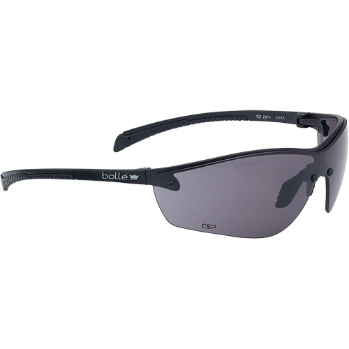 Lunettes de s&eacute;curit&eacute; BSSI Silium+, Lentille Fum&eacute;e/Gris, Antibu&eacute;e/Anti-&eacute;gratignures, ANSI Z87+ Helyx Safety & Industrial Supplies