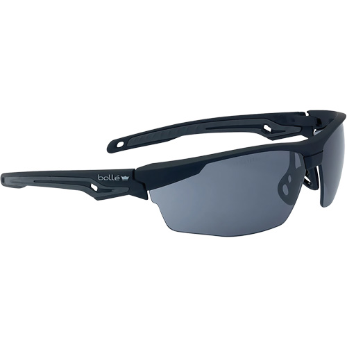 Lunettes de s&eacute;curit&eacute; Balistique BSSI TRYON, Lentille Fum&eacute;e/Gris, Antibu&eacute;e/Anti-&eacute;gratignures, ANSI Z87+ Helyx Safety & Industrial Supplies