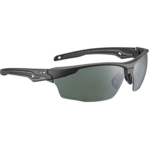 Lunettes de s&eacute;curit&eacute; Balistique BSSI TRYON, Lentille Gris, Antibu&eacute;e/Anti-&eacute;gratignures/Polaris&eacute;, ANSI Z87+ Helyx Safety & Industrial Supplies