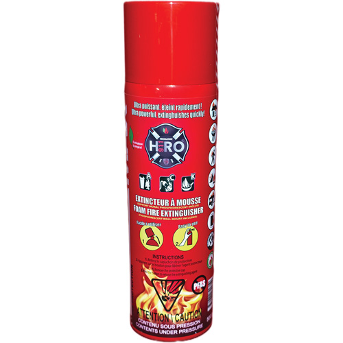 Hero 911 PFAS-Free Fire Extinguisher, ACK, 500 ml Capacity Helyx Safety & Industrial Supplies