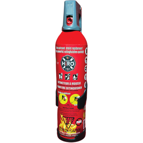 Hero 911 PFAS-Free Fire Extinguisher, ACK, 750 ml Capacity Helyx Safety & Industrial Supplies
