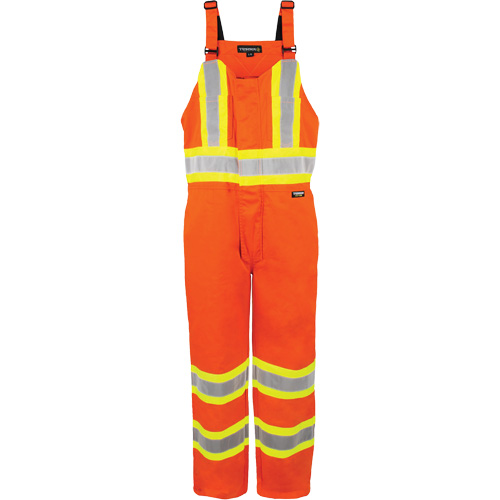 High-Visibility Unlined Overalls, Medium, High Visibility Orange Helyx Safety & Industrial Supplies