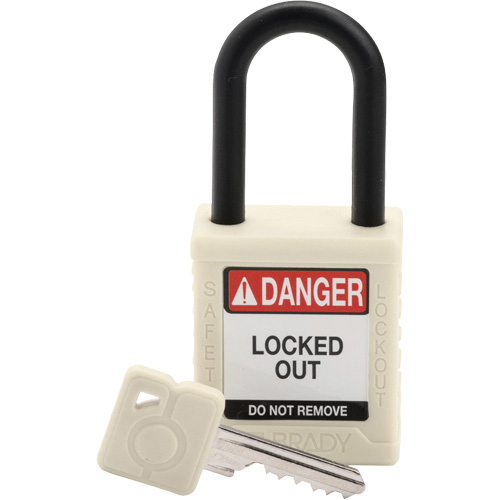 Cadenas de s&eacute;curit&eacute; Velocity, Cadenas de s&eacute;curit&eacute;, Cl&eacute;s diff&eacute;rentes, Nylon, Largeur de 1-1/2" Helyx Safety & Industrial Supplies