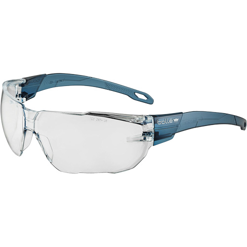 Lunettes de s&eacute;curit&eacute; cuivr&eacute;e Swift, Lentille Transparent, Antibu&eacute;e/Anti-&eacute;gratignures, ANSI Z87+/R&eacute;pond ou surpasse la norme CSA Z94.3 Helyx Safety & Industrial Supplies