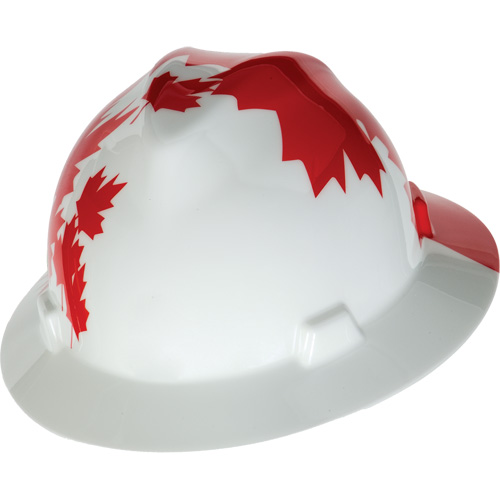 Canadian Freedom Series V-Gard Slotted Protective Cap, Ratchet Suspension, Non-Vented Helyx Safety & Industrial Supplies
