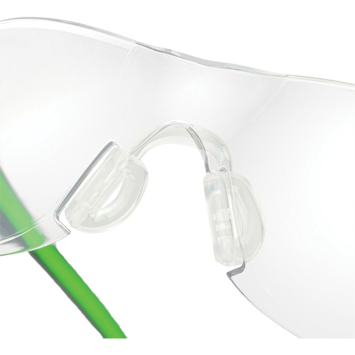 Lunettes de s&eacute;curit&eacute; gris/vert Adapt Lite, Lentille Transparent, Antibu&eacute;e/Anti-&eacute;gratignures, ANSI Z87+/R&eacute;pond ou surpasse la norme CSA Z94.3 Helyx Safety & Industrial Supplies