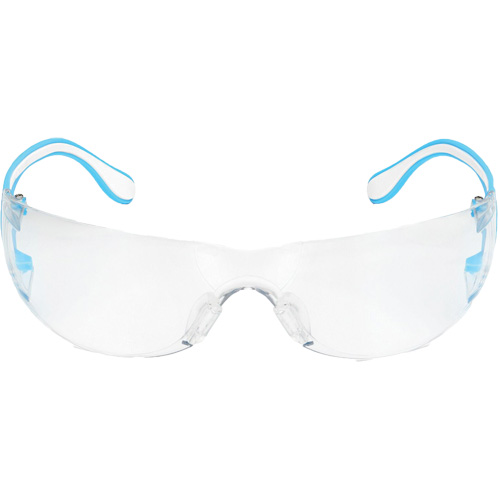 Adapt Lite Blue/White Safety Glasses, Clear Lens, Anti-Fog/Anti-Scratch, ANSI Z87+/Meets/Exceeds CSA Z94.3 Helyx Safety & Industrial Supplies