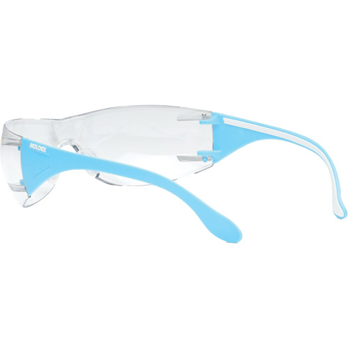 Adapt Lite Blue/White Safety Glasses, Clear Lens, Anti-Fog/Anti-Scratch, ANSI Z87+/Meets/Exceeds CSA Z94.3 Helyx Safety & Industrial Supplies