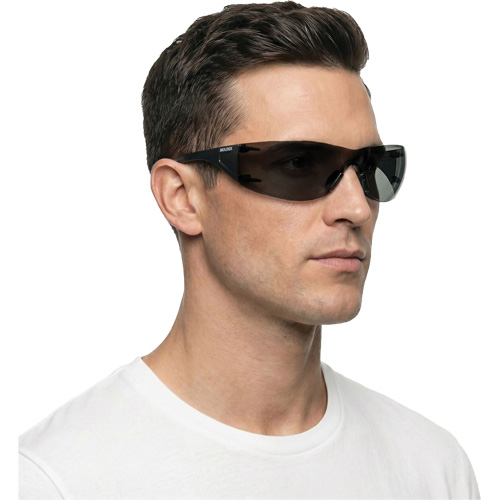 Adapt Lite Safety Glasses, Smoke Lens, Anti-Fog/Anti-Scratch, ANSI Z87+/Meets/Exceeds CSA Z94.3 Helyx Safety & Industrial Supplies