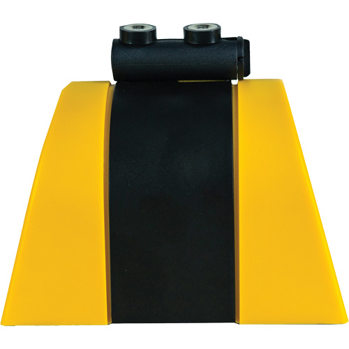 Syst&egrave;me de barri&egrave;re de s&eacute;curit&eacute; HAZLOK, Plastique, Fixation magn&eacute;tique, 30', Ruban Noir et jaune Helyx Safety & Industrial Supplies
