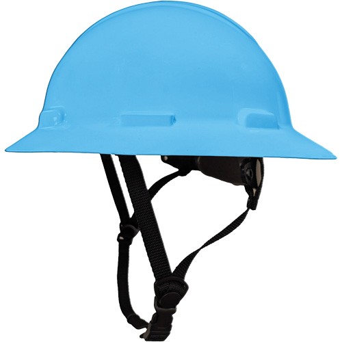 Casque de s&eacute;curit&eacute; &agrave; bordure compl&egrave;te LIDGUARD avec mentonni&egrave;re, R&eacute;pond aux normes CSA type 2, Suspension Rochet, Ventil&eacute; Helyx Safety & Industrial Supplies