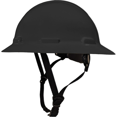Casque de s&eacute;curit&eacute; &agrave; bordure compl&egrave;te LIDGUARD avec mentonni&egrave;re, R&eacute;pond aux normes CSA type 1, Suspension Rochet, Ventil&eacute; Helyx Safety & Industrial Supplies