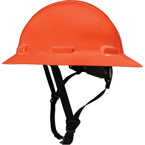 Casque de s&eacute;curit&eacute; &agrave; bordure compl&egrave;te LIDGUARD avec mentonni&egrave;re, R&eacute;pond aux normes CSA type 1, Suspension Rochet, Ventil&eacute; Helyx Safety & Industrial Supplies