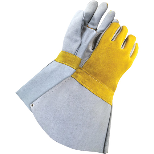 Lined Welder with 5" Cuff, Split Cowhide, Size One Size Helyx Safety & Industrial Supplies