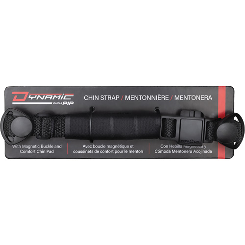 Sangle mentonni&egrave;re &agrave; 4 points Dyna-Clic avec attache magn&eacute;tique et coussinet mentonnier Helyx Safety & Industrial Supplies