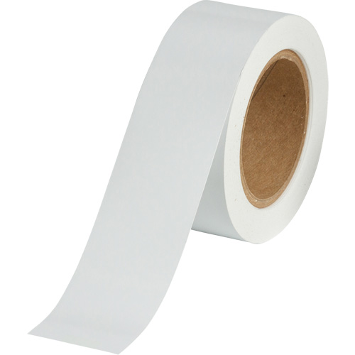 Pipe Marker Tape, 90', White Helyx Safety & Industrial Supplies