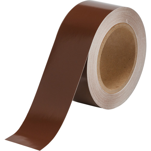 Pipe Marker Tape, 90', Brown Helyx Safety & Industrial Supplies