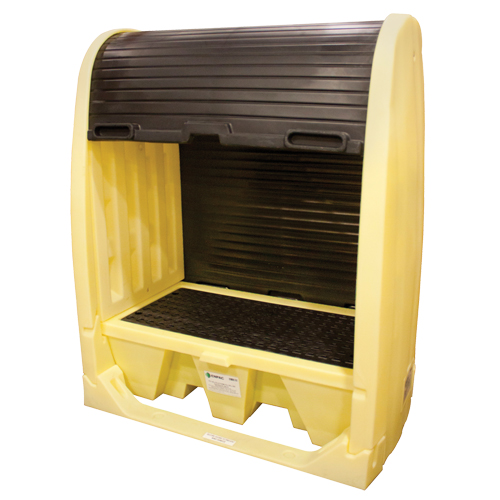 Remises & syst&egrave;mes Spillpallet, 60" lo x 37" la x 72" h, Capacit&eacute; de charge 2000 lb Helyx Safety & Industrial Supplies