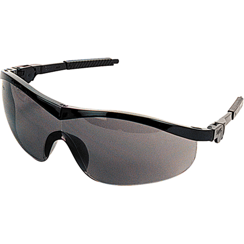 Storm&reg; Safety Glasses, Grey/Smoke Lens, Anti-Scratch, ANSI Z87+ Helyx Safety & Industrial Supplies