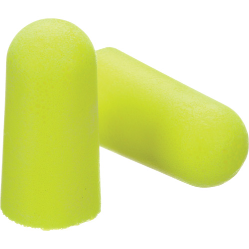 E-A-Rsoft Yellow Neon Earplugs, Bulk - Polybag Helyx Safety & Industrial Supplies