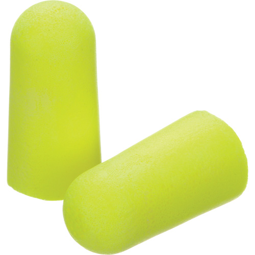 E-A-Rsoft Yellow Neon Earplugs, Bulk - Polybag Helyx Safety & Industrial Supplies